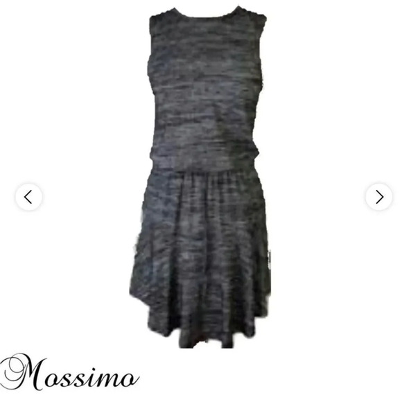 Mossimo Heathered grey sleeveless jersey knit dress. Size med - Picture 1 of 2
